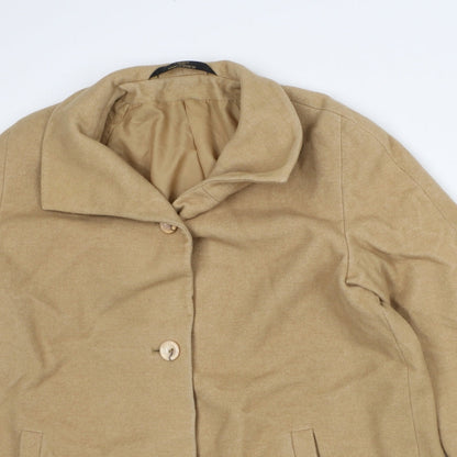 Womens UK Size 10 Marks and Spencer Brown Trench Coat