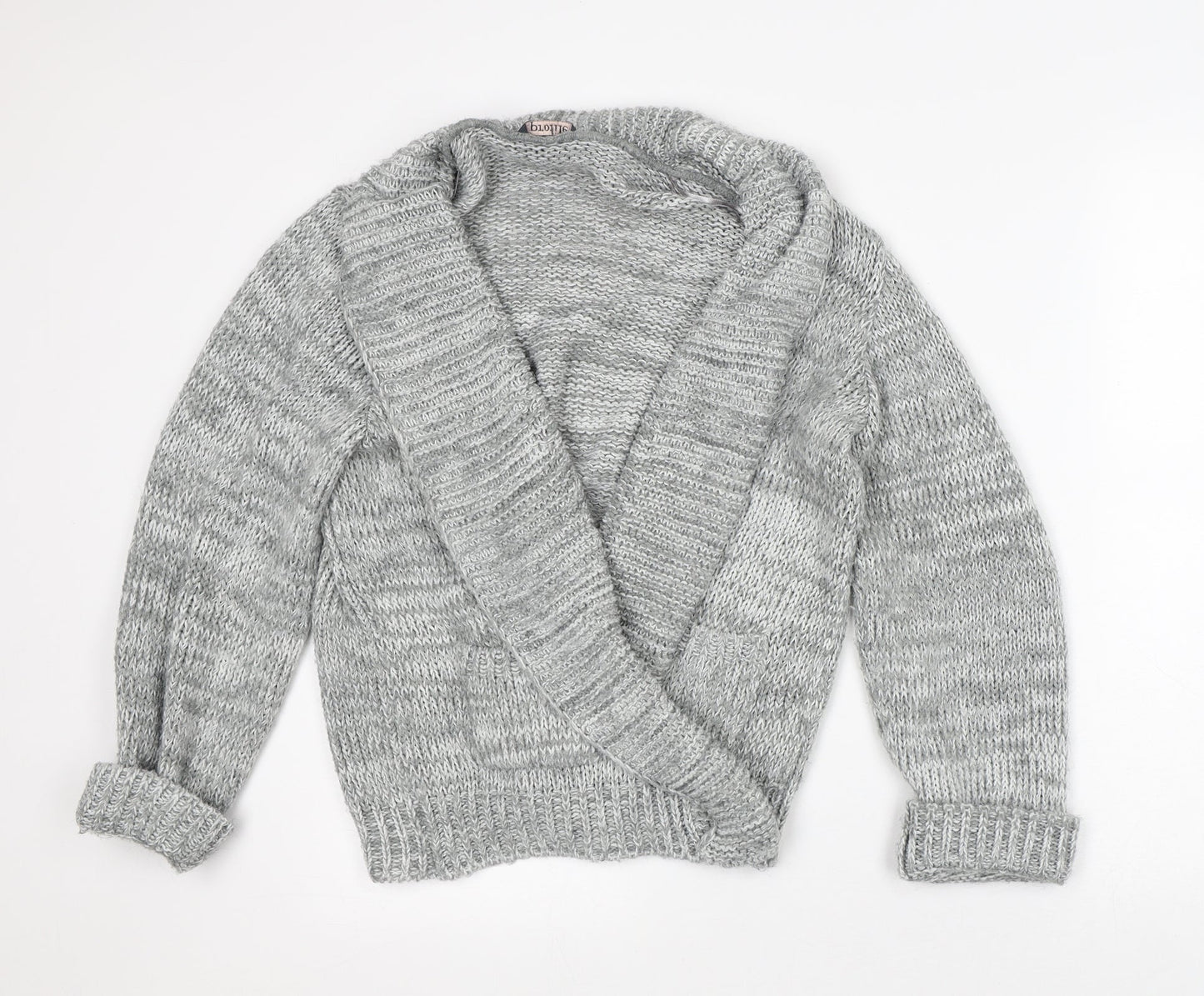 Womens UK Size 16 Profile Grey Pullover Jumper