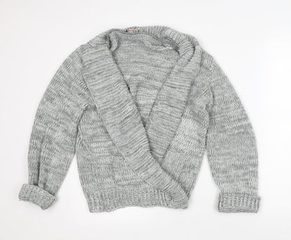 Womens UK Size 16 Profile Grey Pullover Jumper