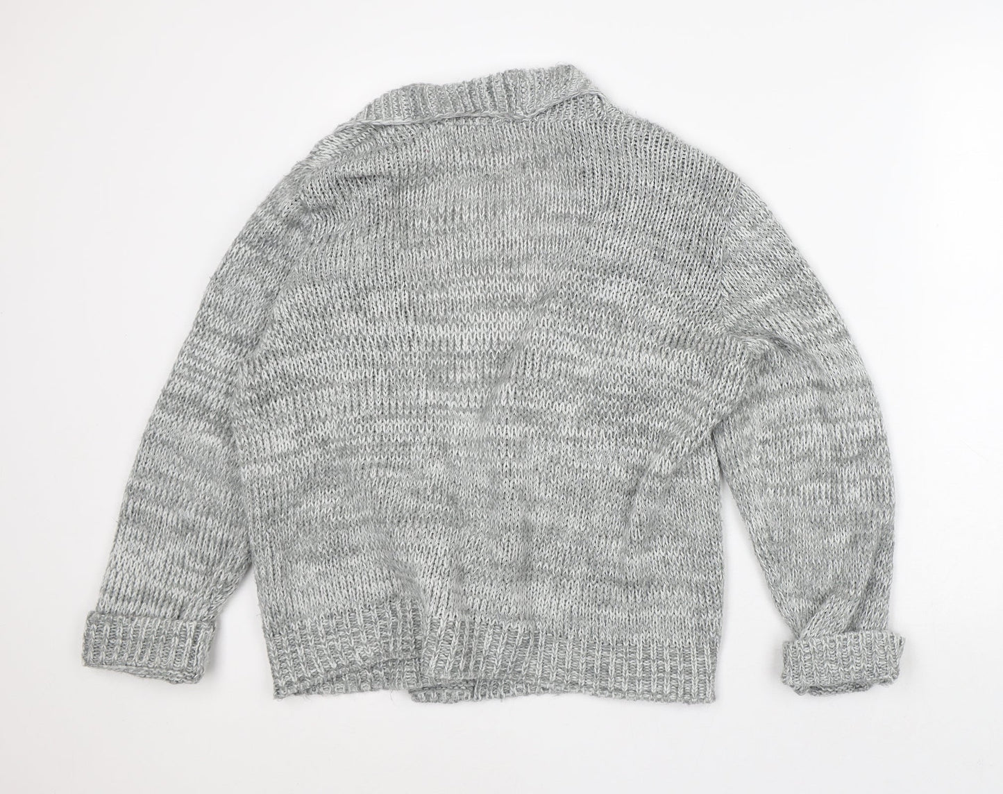 Womens UK Size 16 Profile Grey Pullover Jumper