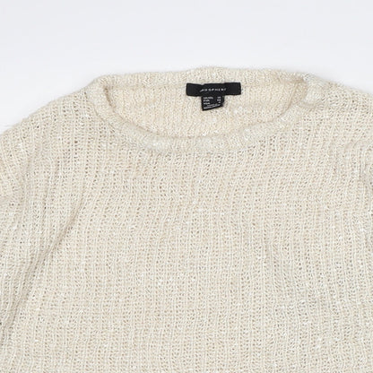 Womens UK Size 10 Atmosphere Beige Pullover Jumper