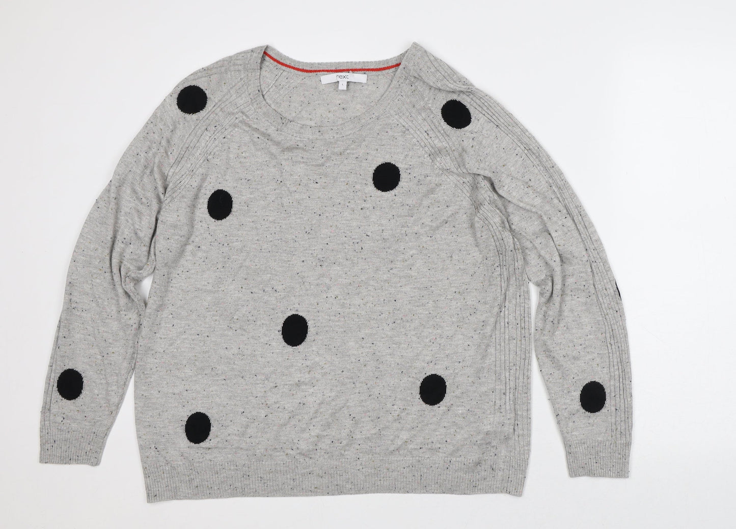 Womens UK Size L NEXT Grey Pullover Jumper