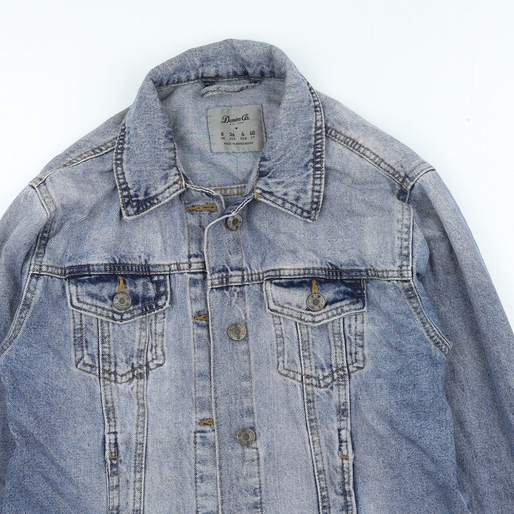 Womens UK Size 8 Denim & Co. Blue Jacket