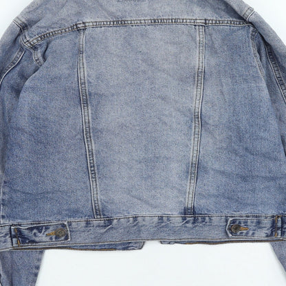Womens UK Size 8 Denim & Co. Blue Jacket