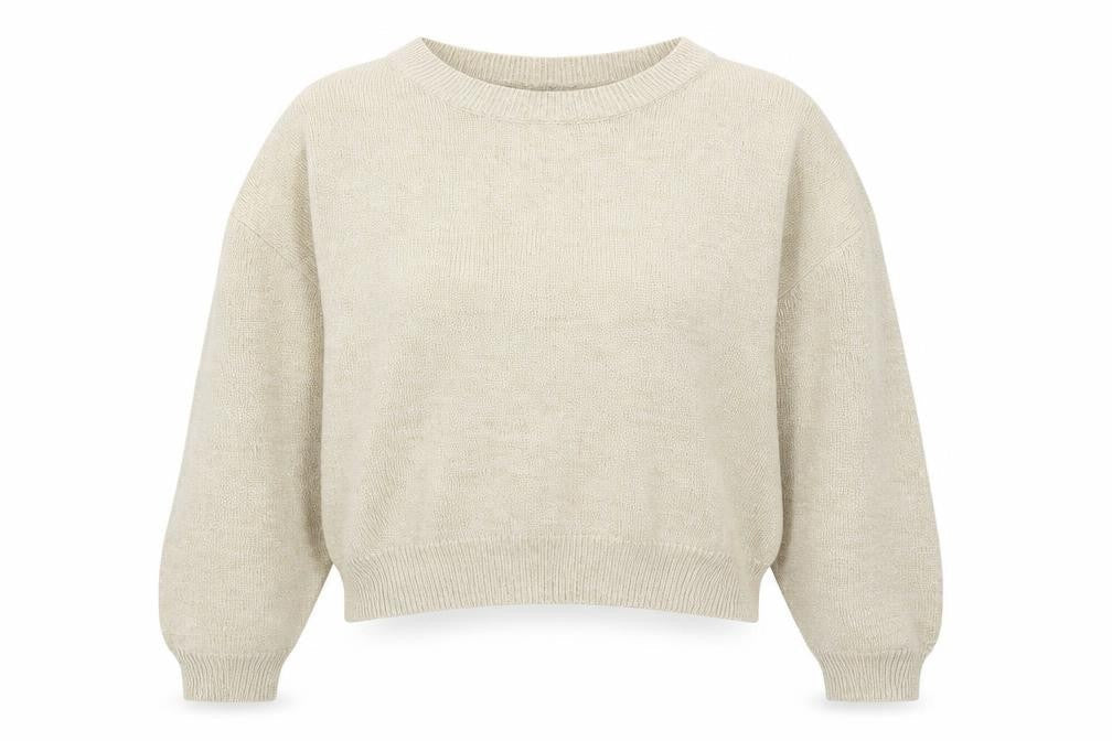 Womens UK Size L H&M Beige Pullover Jumper