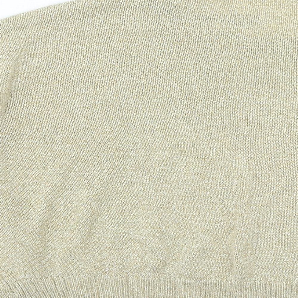 Womens UK Size L H&M Beige Pullover Jumper