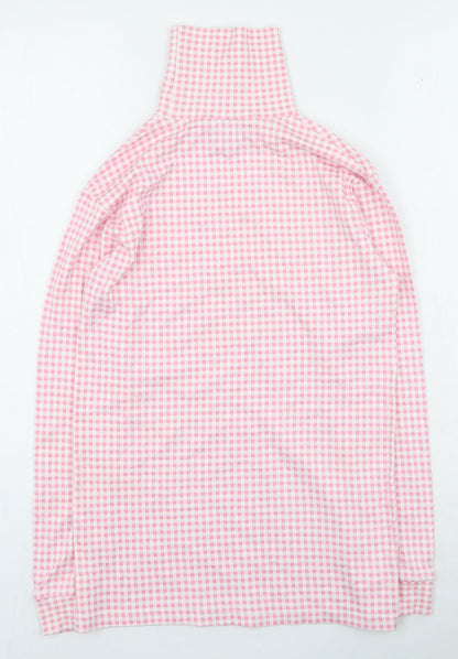 Womens UK Size XS Preworn Pink Pullover Jumper