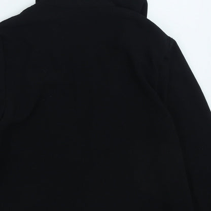 Womens UK Size 10 Marks and Spencer Black Cape Jumper