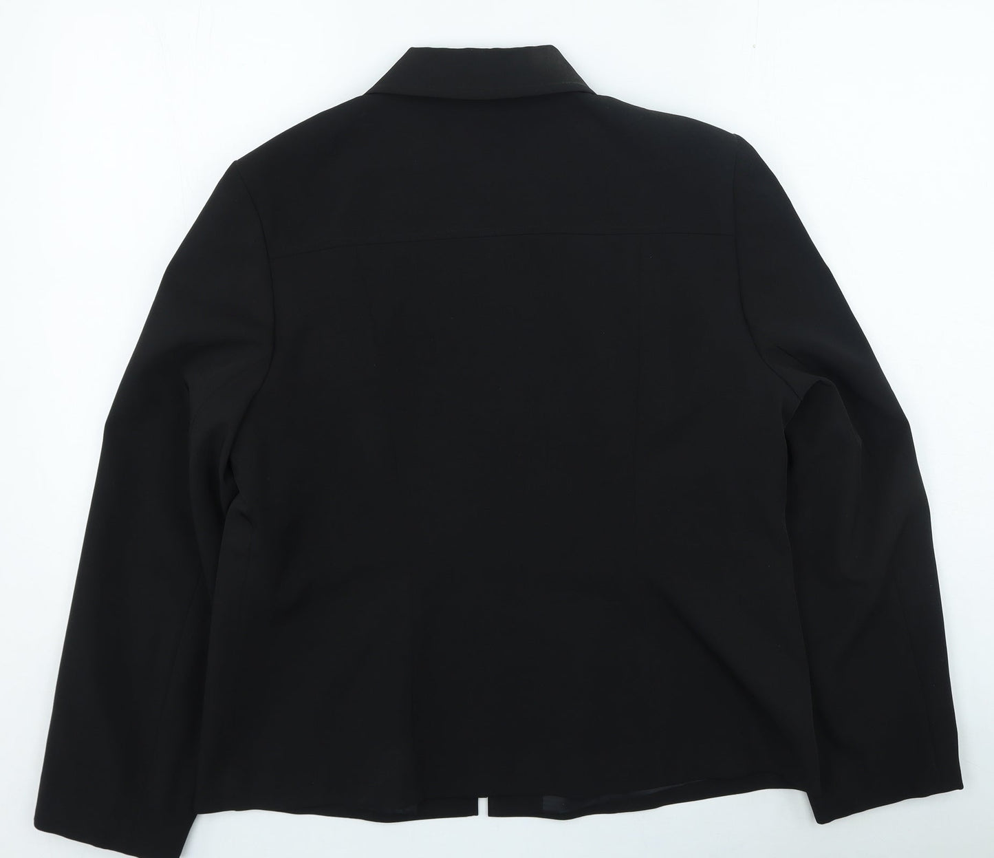 Womens UK Size 16 AMARANTO Black Jacket