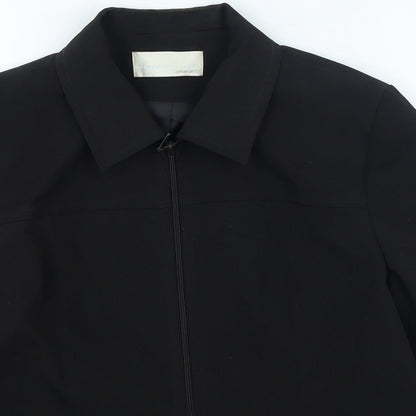 Womens UK Size 16 AMARANTO Black Jacket