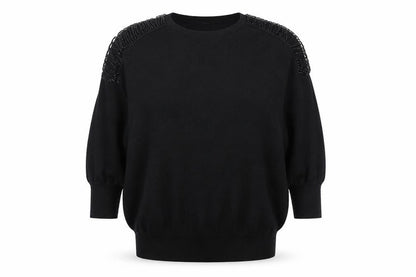 Womens UK Size M Wallis Black Pullover Jumper
