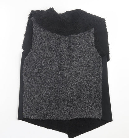 Womens UK Size S Marks and Spencer Black Cardigan Jumper