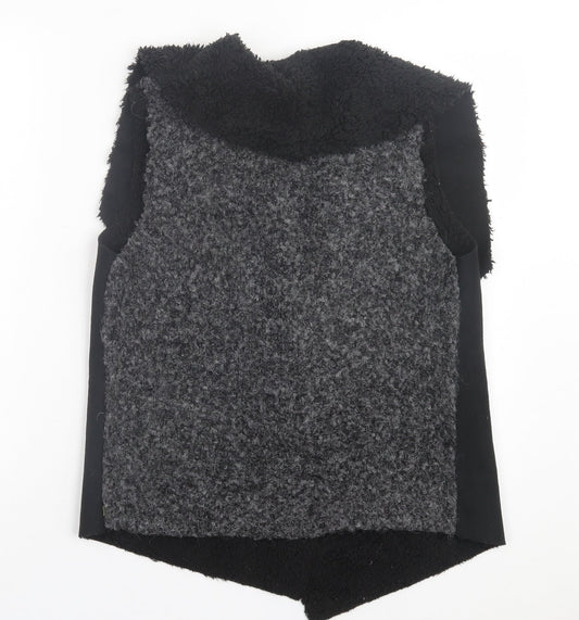 Womens UK Size S Marks and Spencer Black Cardigan Jumper