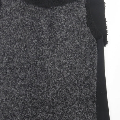 Womens UK Size S Marks and Spencer Black Cardigan Jumper