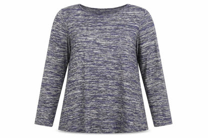 Womens UK Size 10 New Look Blue Basic T-Shirt
