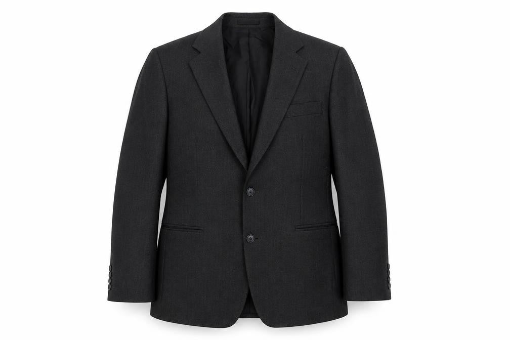 Mens UK Size 40 Preworn Regular Grey Suit Jacket