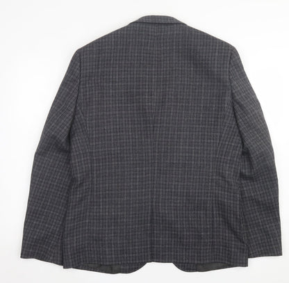 Mens UK Size 42 NEXT Regular Grey Suit Jacket