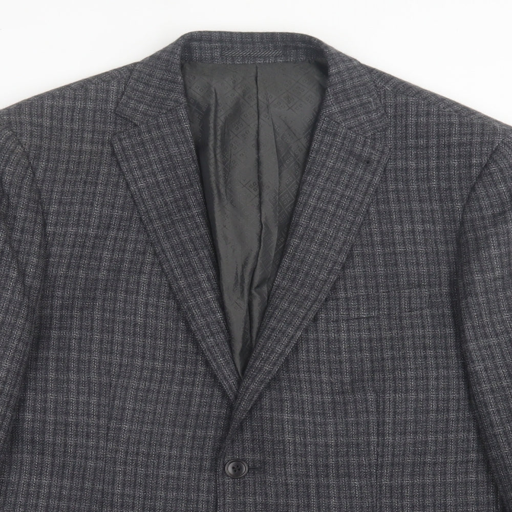 Mens UK Size 42 NEXT Regular Grey Suit Jacket