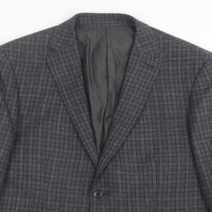Mens UK Size 42 NEXT Regular Grey Suit Jacket