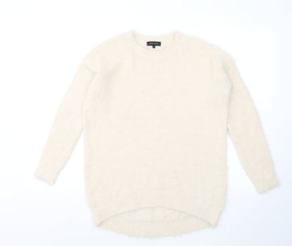 Womens UK Size 8 New Look Beige Pullover Jumper