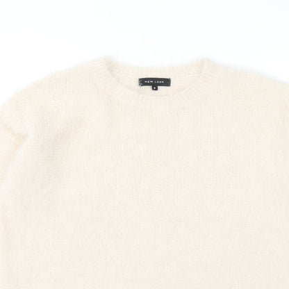 Womens UK Size 8 New Look Beige Pullover Jumper