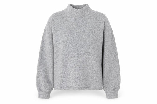 Womens UK Size M New Look Grey Pullover Jumper