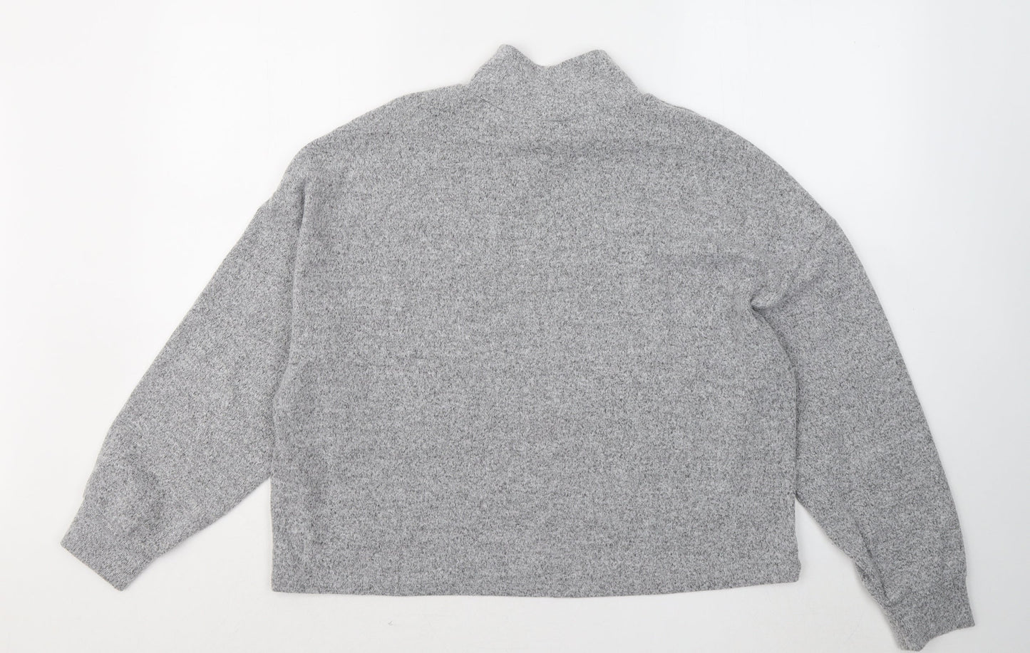 Womens UK Size M New Look Grey Pullover Jumper