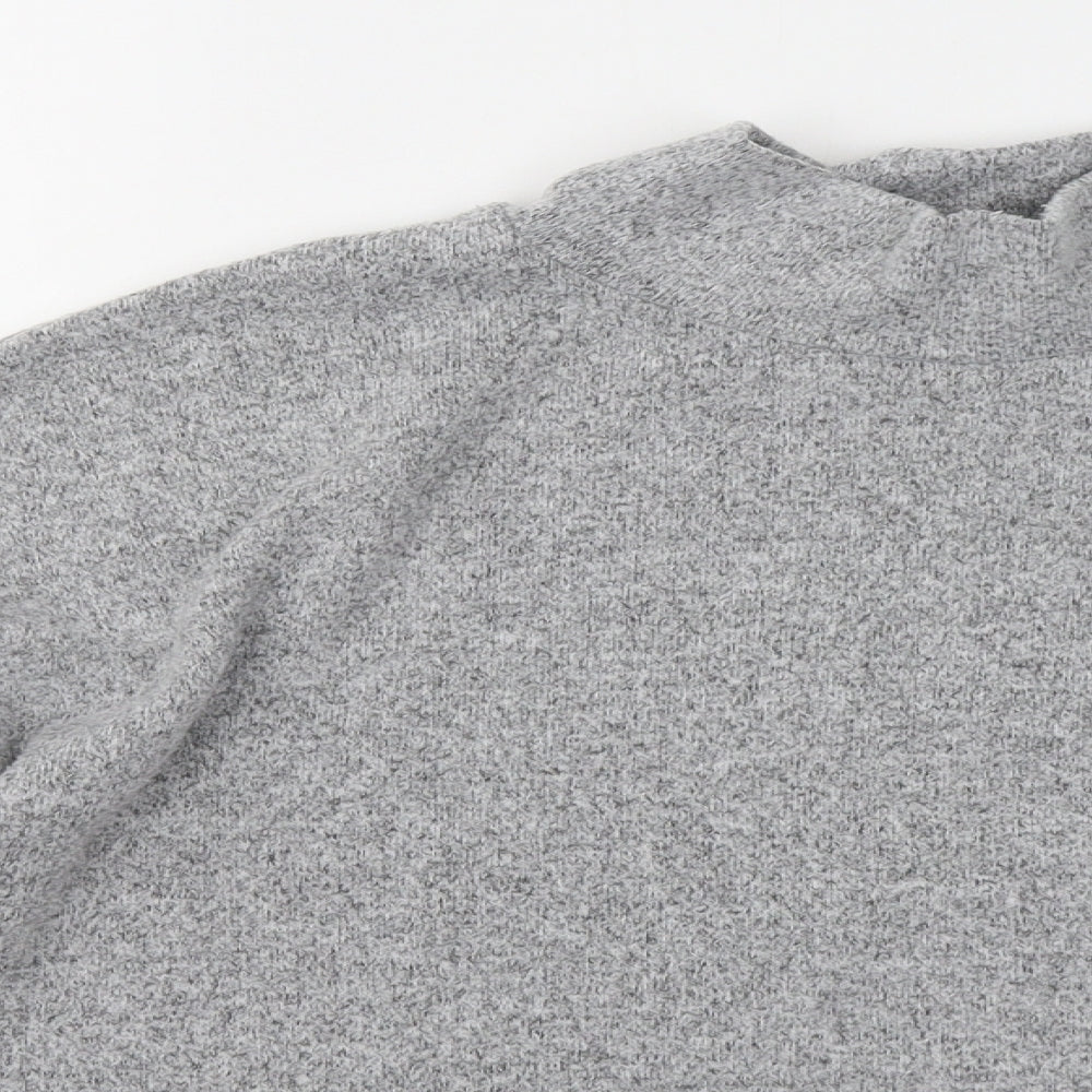 Womens UK Size M New Look Grey Pullover Jumper