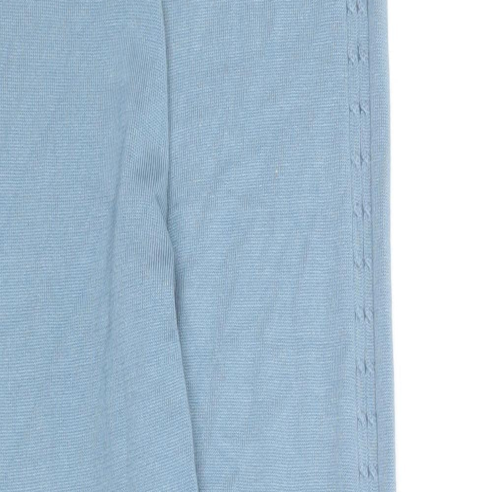 Womens UK Size S Yu & Me Regular Fit Jogger Blue Trousers