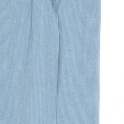 Womens UK Size S Yu & Me Regular Fit Jogger Blue Trousers