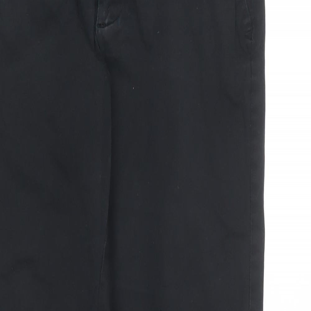 Mango Womens Blue Cotton Straight Jeans Size 28 in L26 in Regular