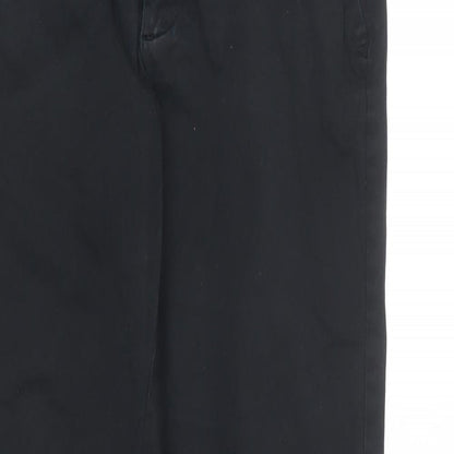 Mango Womens Blue Cotton Straight Jeans Size 28 in L26 in Regular