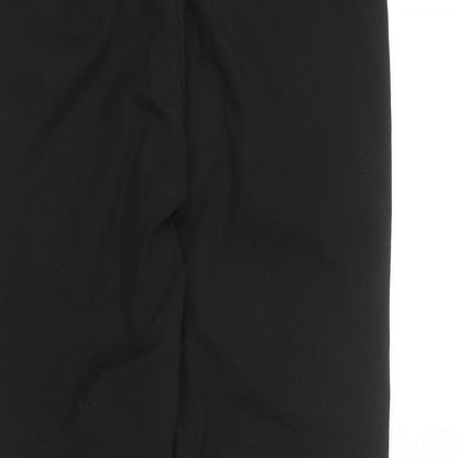 Womens UK Size 32 in H&M Regular Fit  Black Trousers