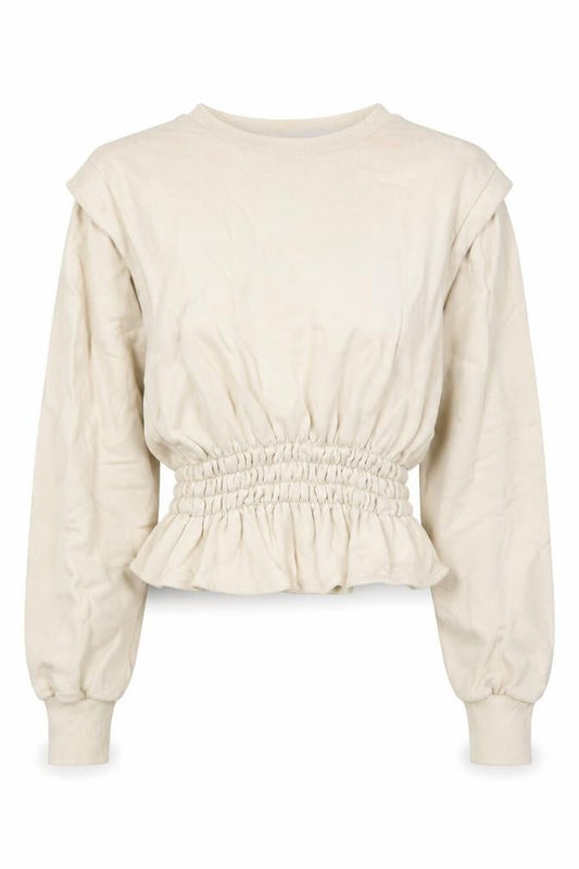 Womens UK Size S Pull&Bear Beige Pullover Jumper