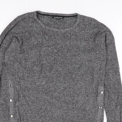 Womens UK Size 10 Warehouse Green Pullover Jumper