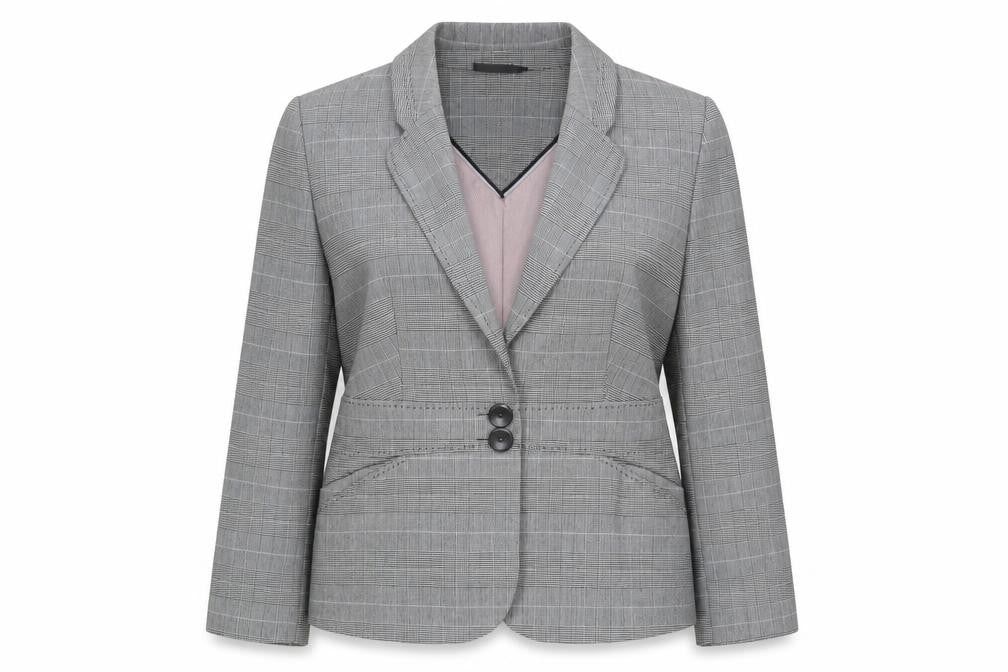 Womens UK Size 12 NEXT Regular Grey Suit Jacket