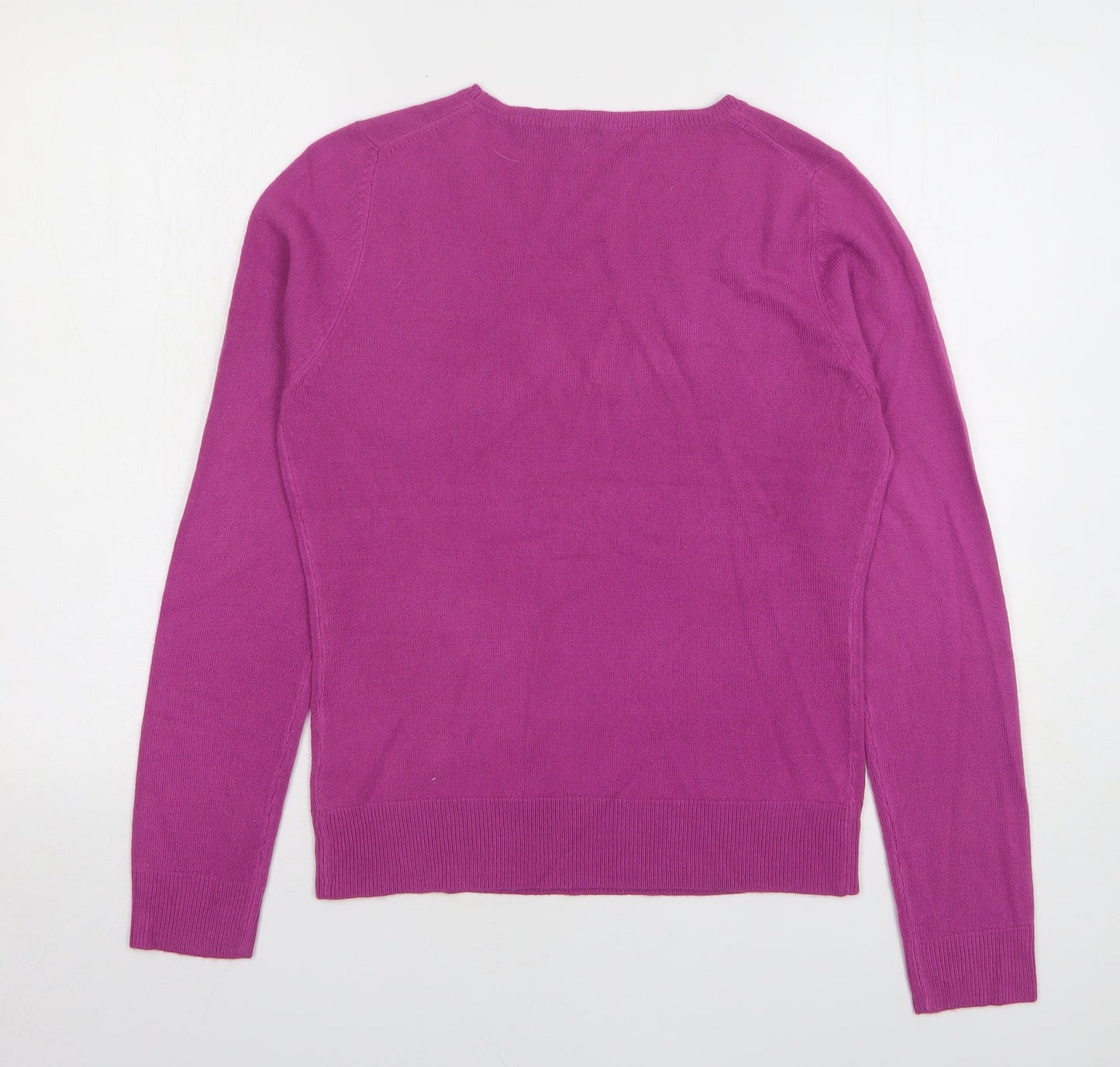 Womens UK Size L MK One Purple Pullover Jumper