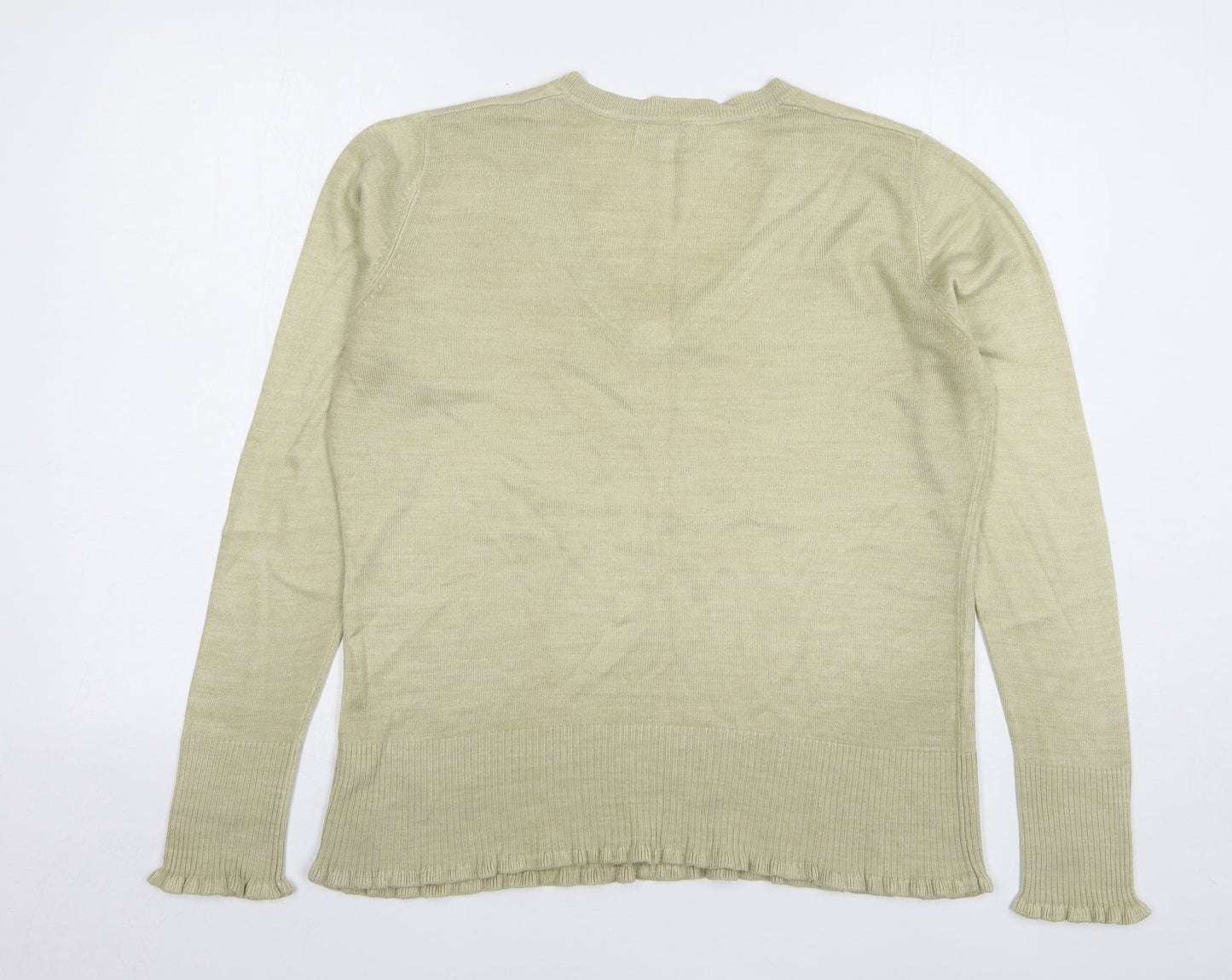 Womens UK Size 16 Debenhams Beige Pullover Jumper