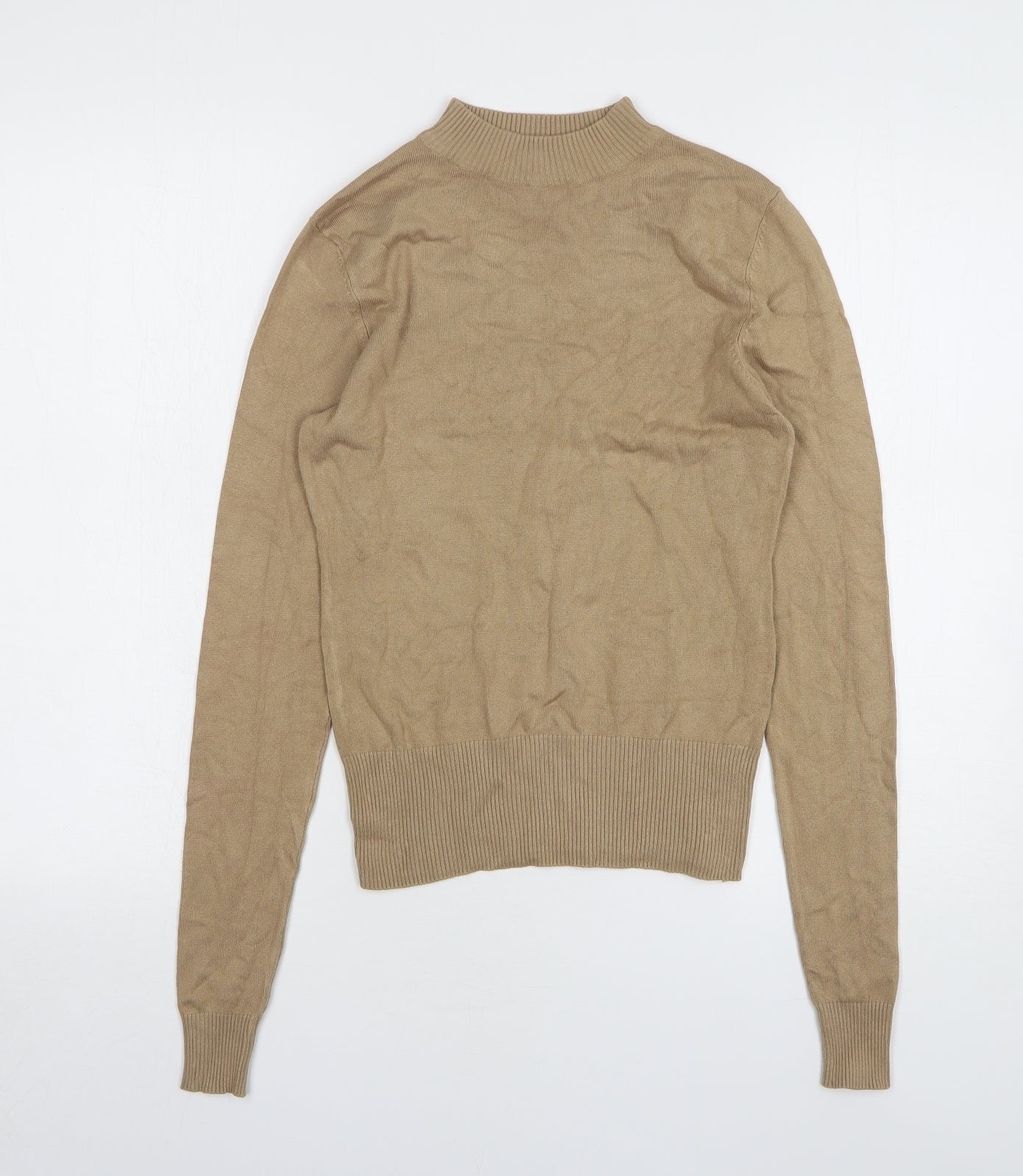 Womens UK Size 10 New Look Brown Pullover Jumper