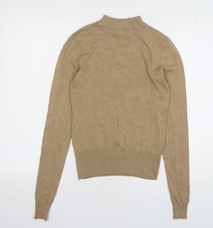 Womens UK Size 10 New Look Brown Pullover Jumper