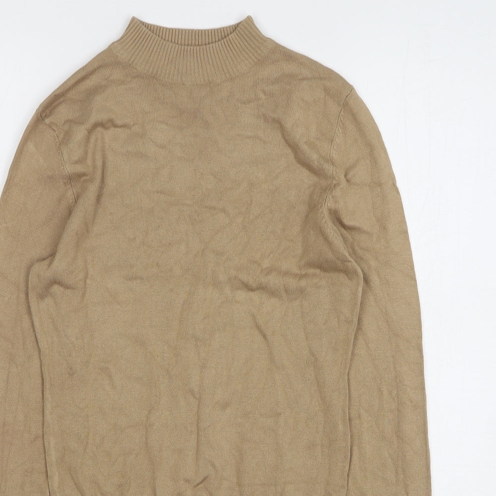 Womens UK Size 10 New Look Brown Pullover Jumper