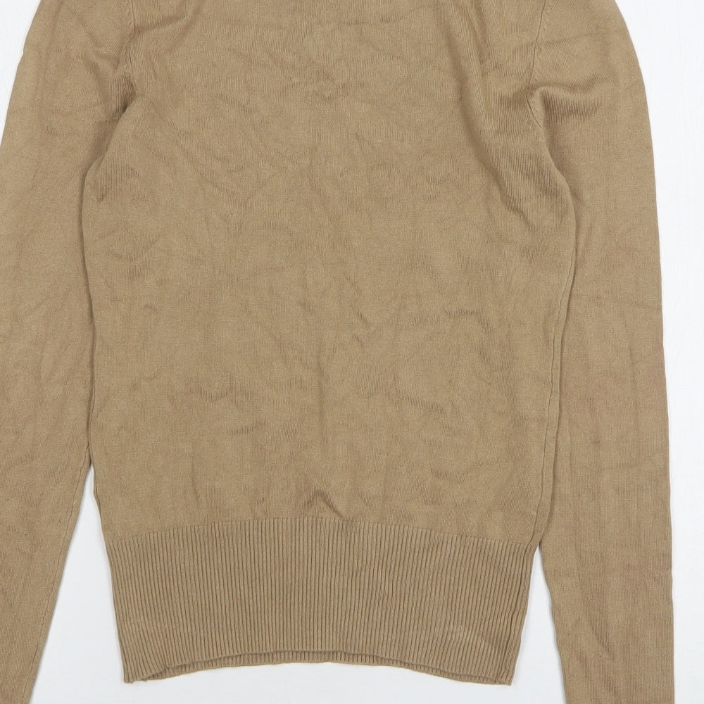 Womens UK Size 10 New Look Brown Pullover Jumper