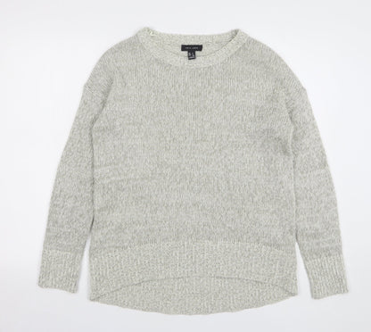 Womens UK Size S New Look Grey Pullover Jumper