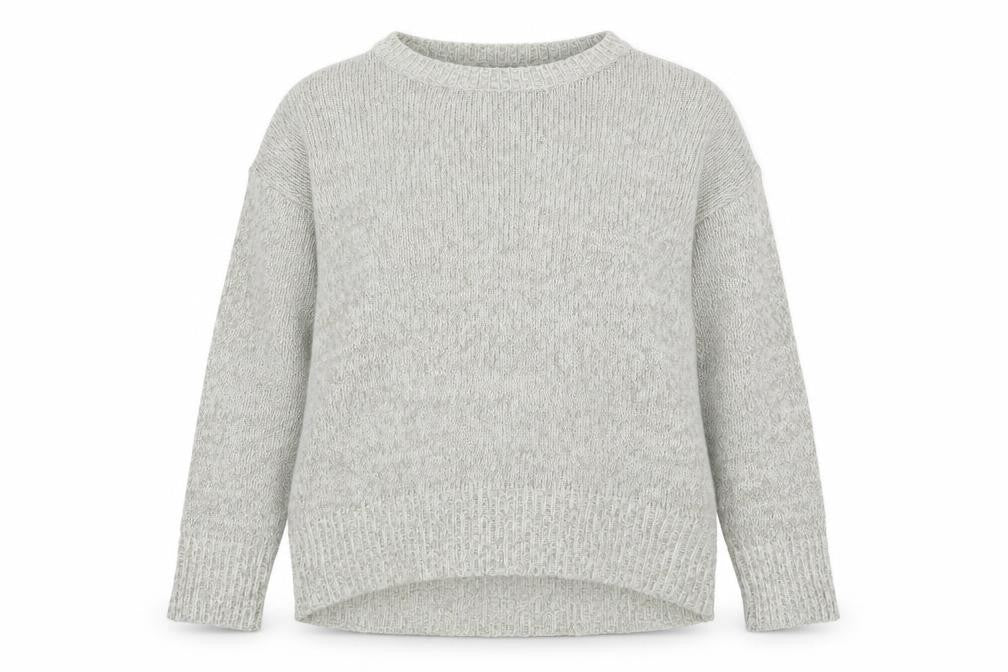 Womens UK Size S New Look Grey Pullover Jumper