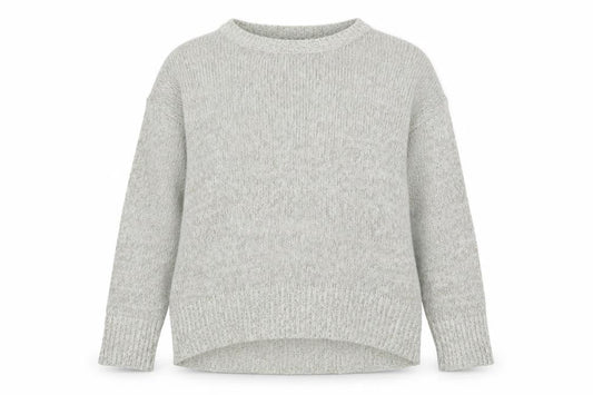 Womens UK Size S New Look Grey Pullover Jumper