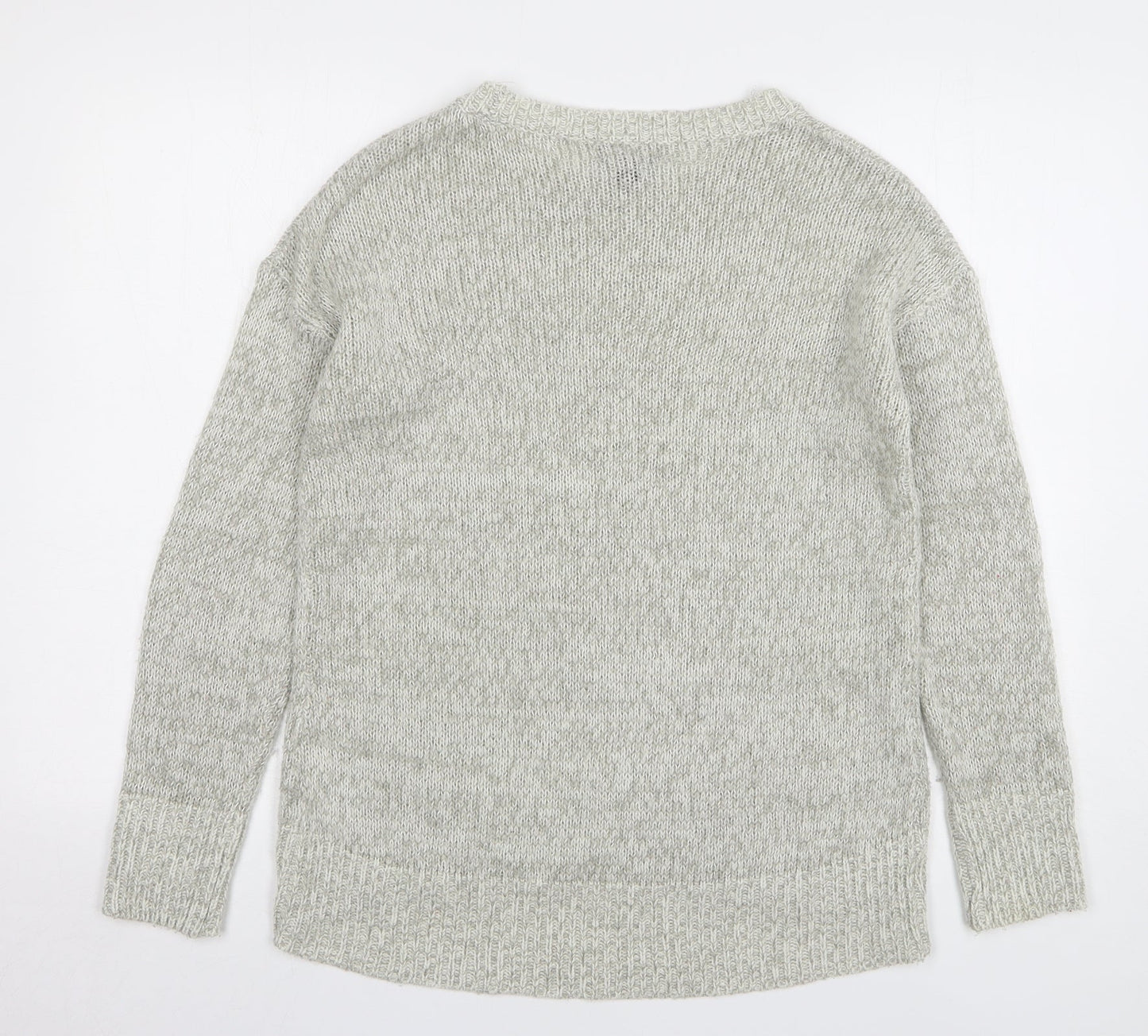 Womens UK Size S New Look Grey Pullover Jumper