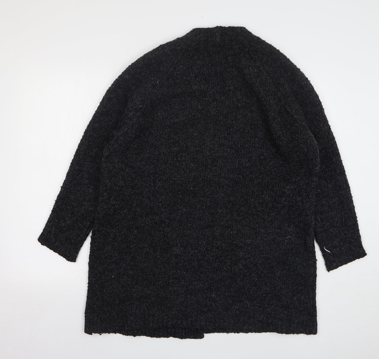 Womens UK Size S New Look Grey Cardigan Jumper