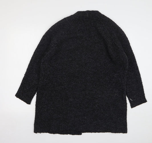 Womens UK Size S New Look Grey Cardigan Jumper