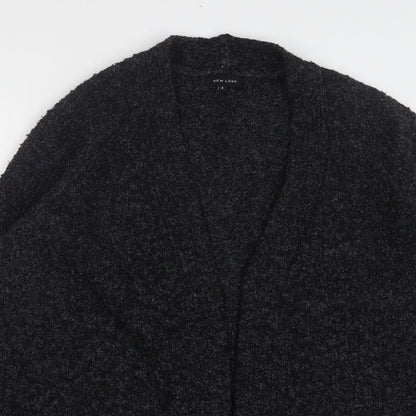 Womens UK Size S New Look Grey Cardigan Jumper