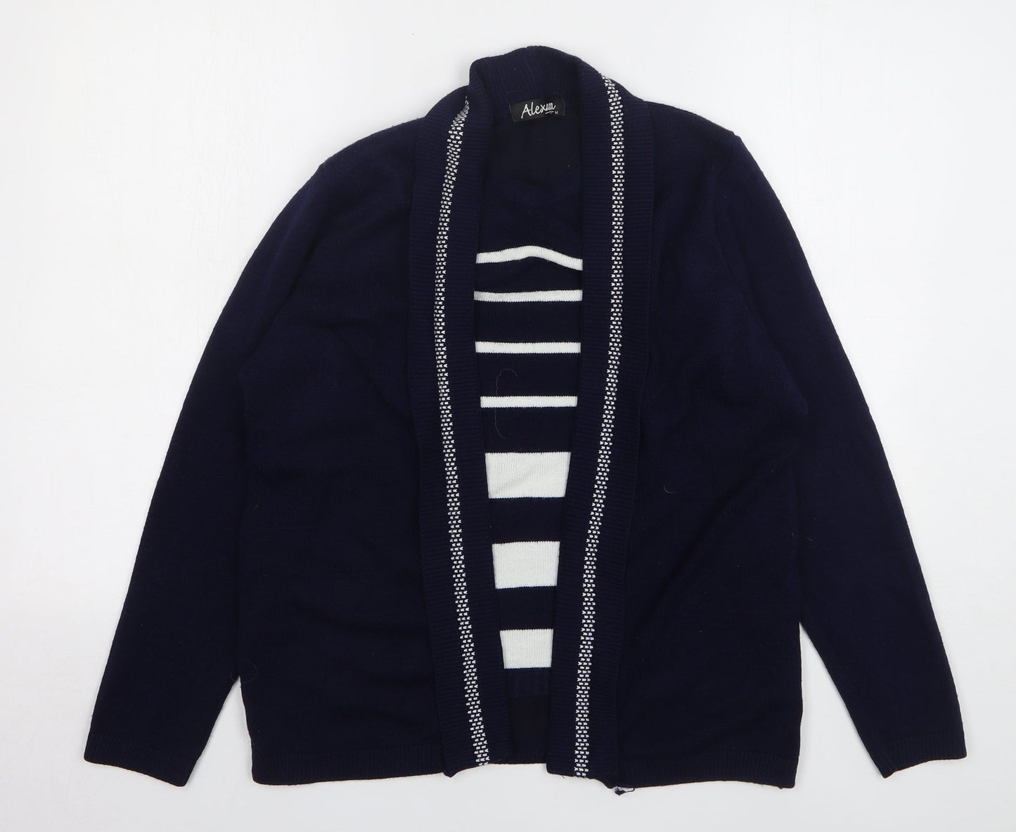Womens UK Size M Alexara Blue Cardigan Jumper